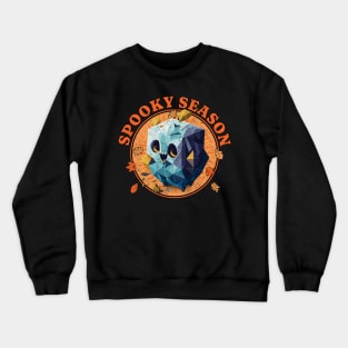 Spooky Season abstract Halloween Ghost Crewneck Sweatshirt